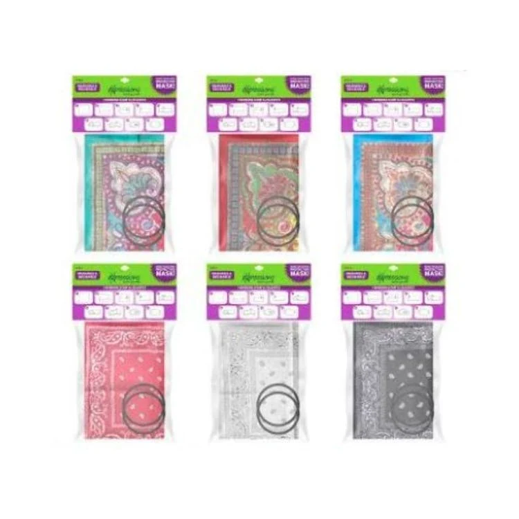DIY Bandana Face Masks - Assorted 3 Pieces 1