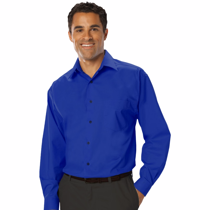Men's L/S Stretch Poplin Shirt
