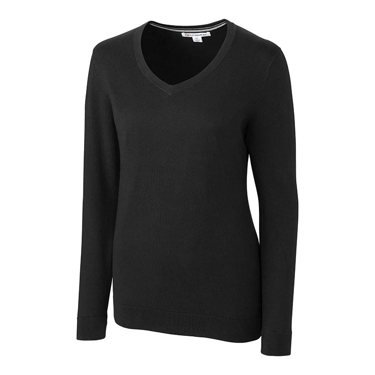 Cutter & Buck Ladies Lakemont Tri-Blend V-Neck Sweater 1