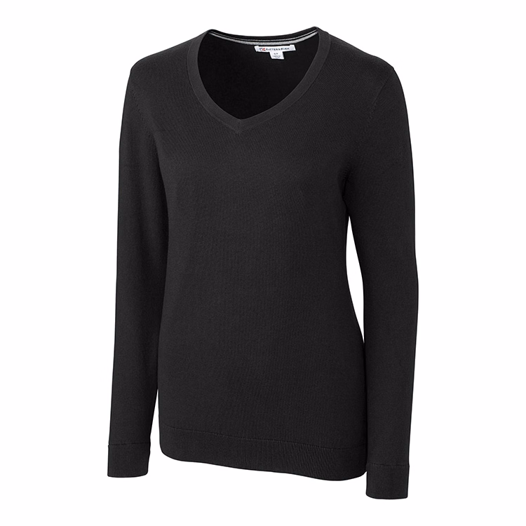 Cutter & Buck Ladies Lakemont Tri-Blend V-Neck Sweater