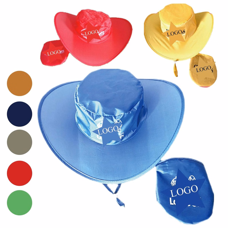 Quick Pop-Up Cowboy Hat with Pouch