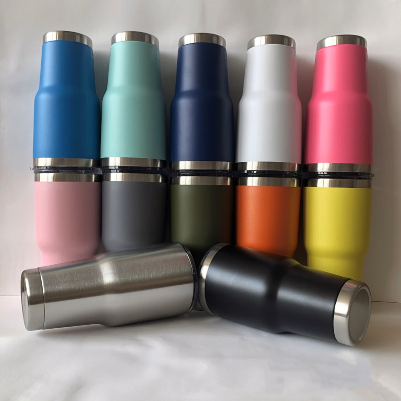 Double Wall Insulated Travel Tumbler Mug