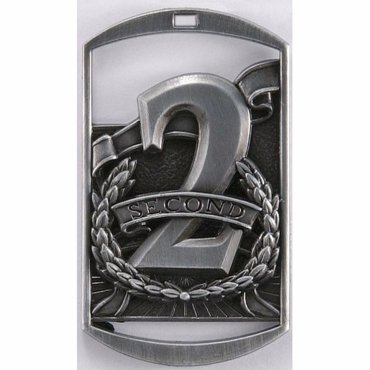 Second DT Series Medal, 2" tall