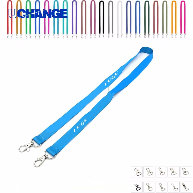 Three Quarter Inch Double Ended Dye Sublimation Lanyard