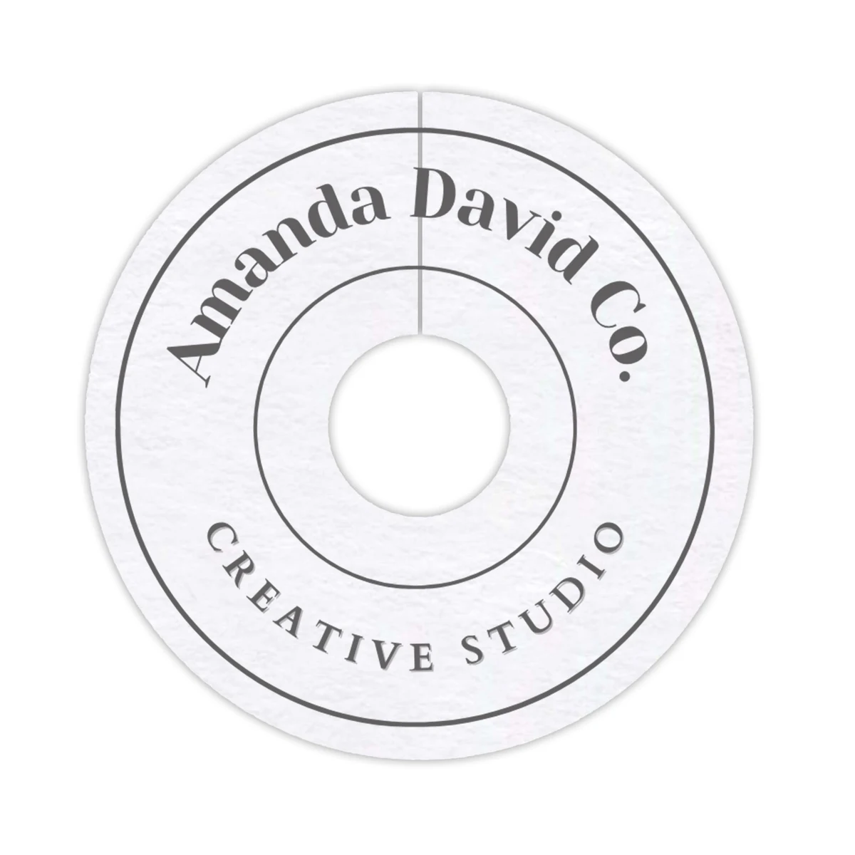 40 pt. Pulpboard Coaster, 2.75" Wine Tag 1