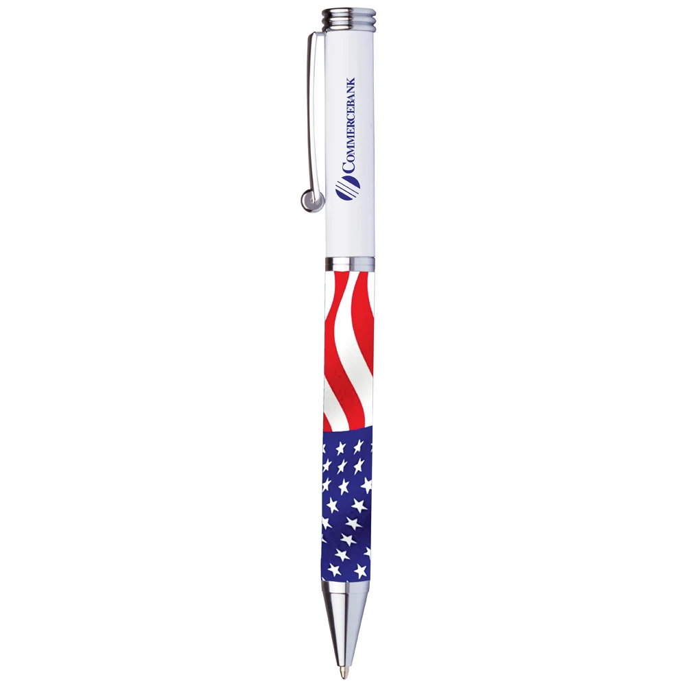 Spectrum Twist Brass Full-Color Twist Ballpoint Pen 1