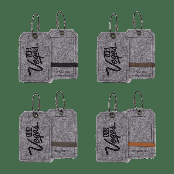 Poplar Felt Luggage Tag
