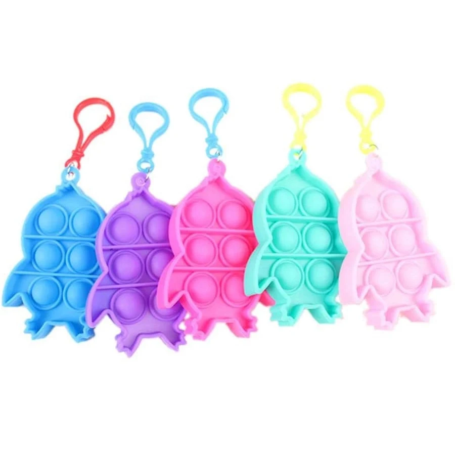 Penguin Push Bubble Fidget Sensory Toy 1