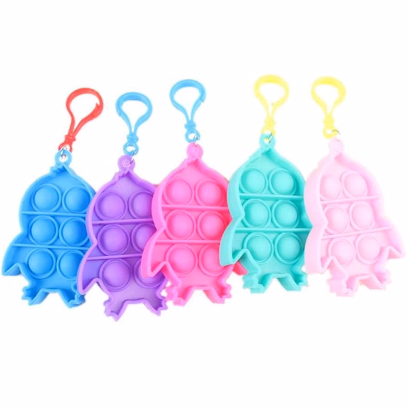 Penguin Push Bubble Fidget Sensory Toy