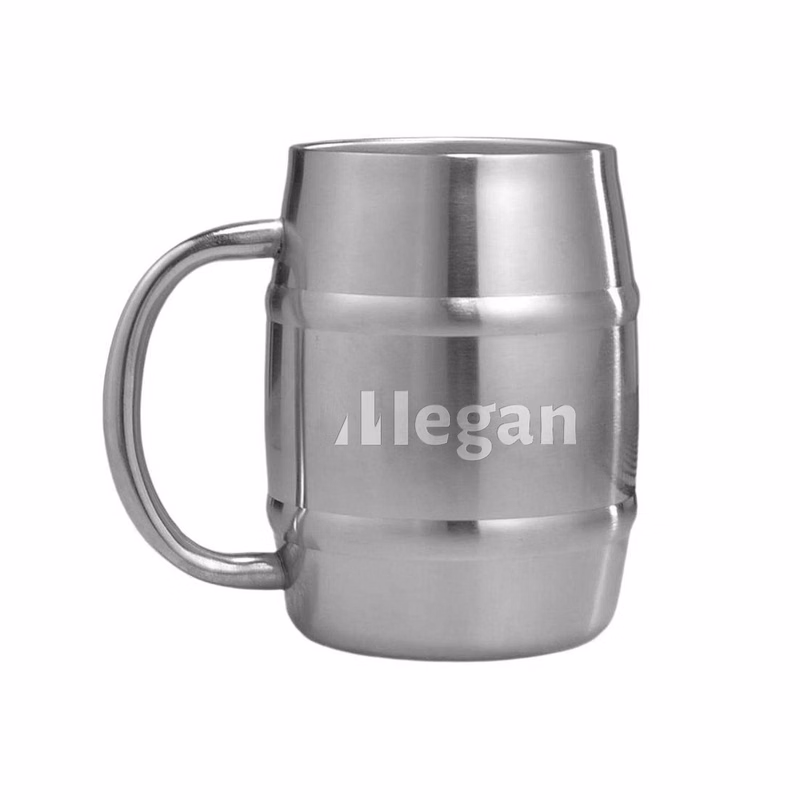 12oz 304 Stainless Steel Beer Heat-Resistant Water Cup