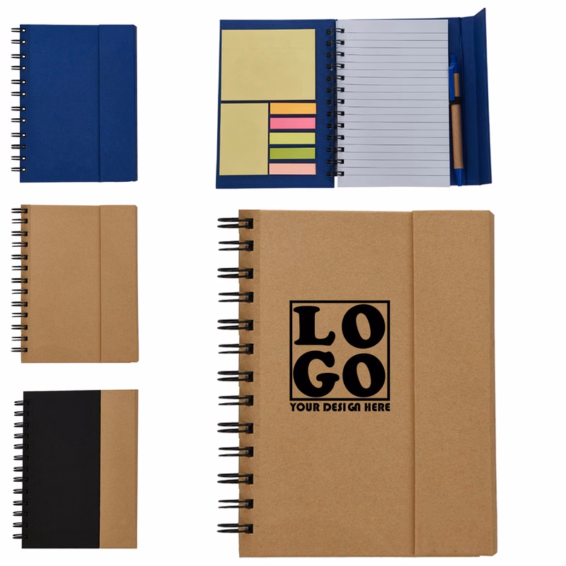 Eco Spiral Notebook with Pen