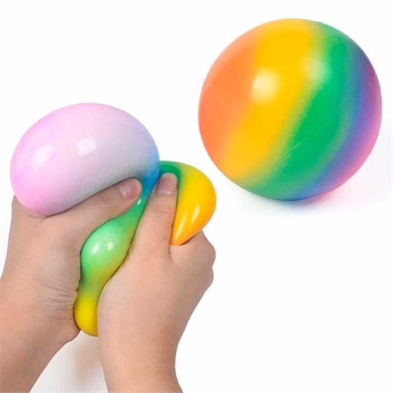 Rainbow Pressure Relief Ball