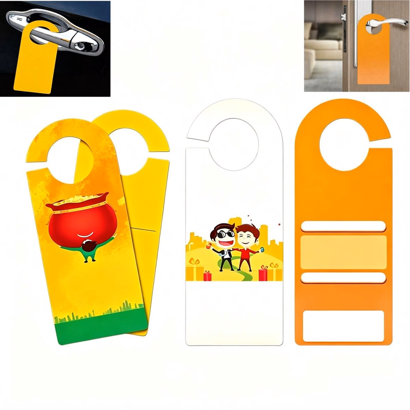 Custom Double-Sided Door Hanger Card