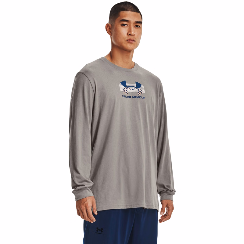 Men's UA Grid Geometric Logo Long Sleeve 