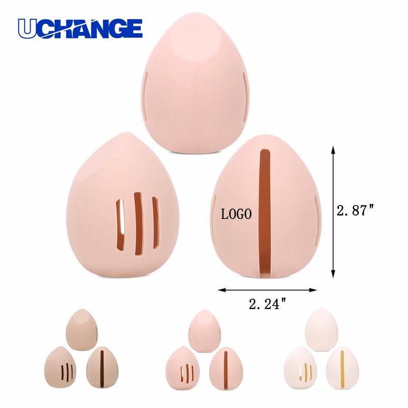 Travel Breathable Silicone Beauty Egg Storage Case