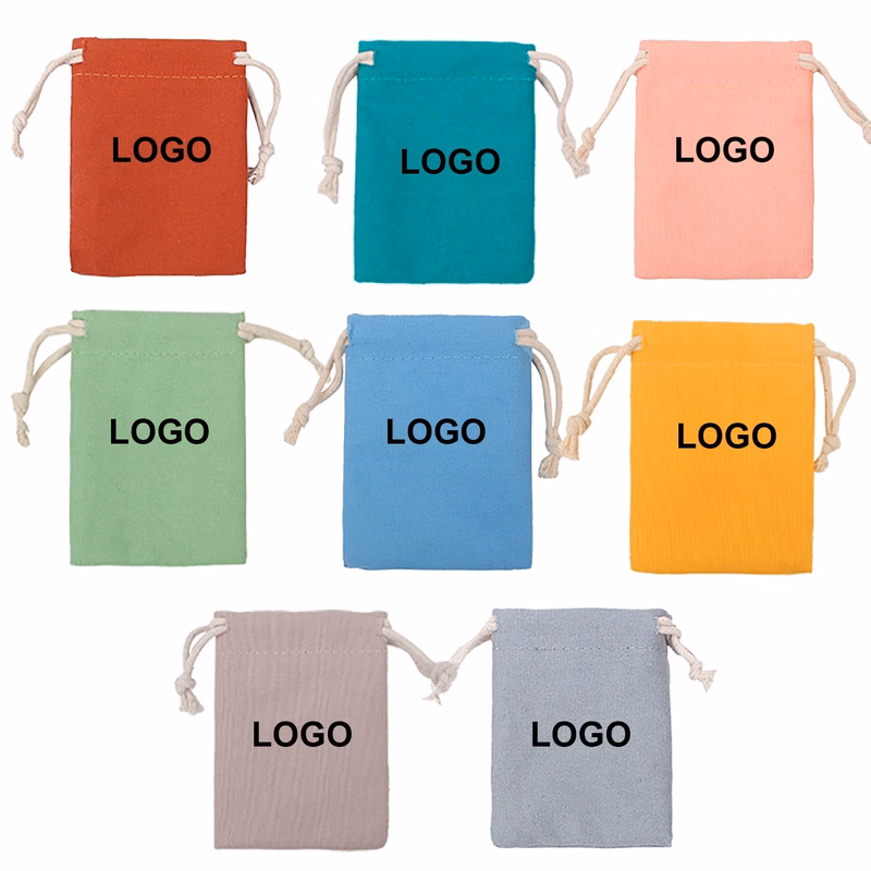 Cotton Drawstring Jewelry Bag