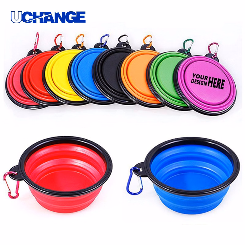 Collapsible Pet Dog Feeding Bowl