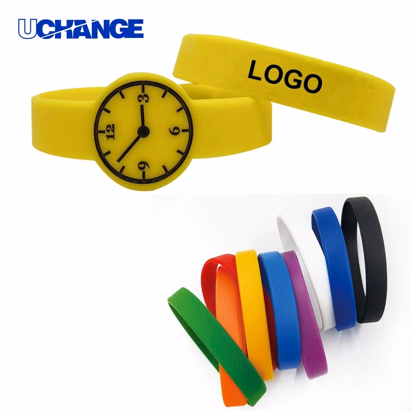 Custom Shaped Silicone Wristband Bracelet