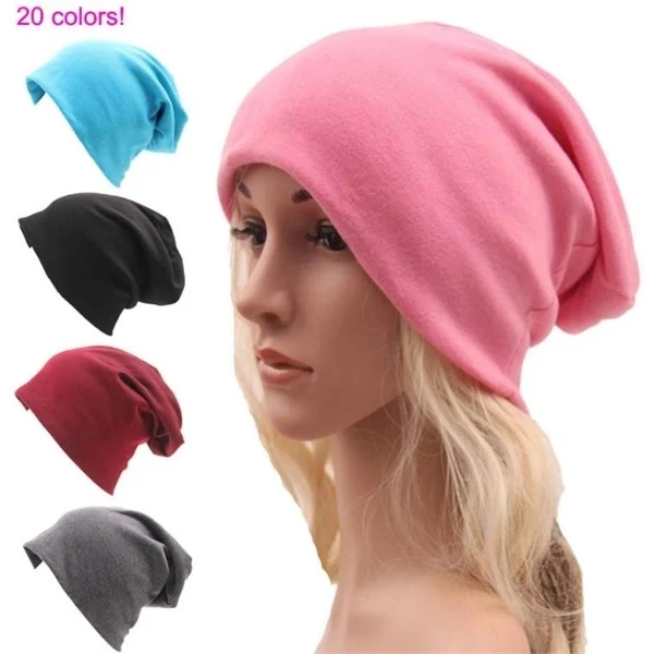 Winter Casual Beanie Hat Warm Slouchy Baggy Cap Hi-Hop 1