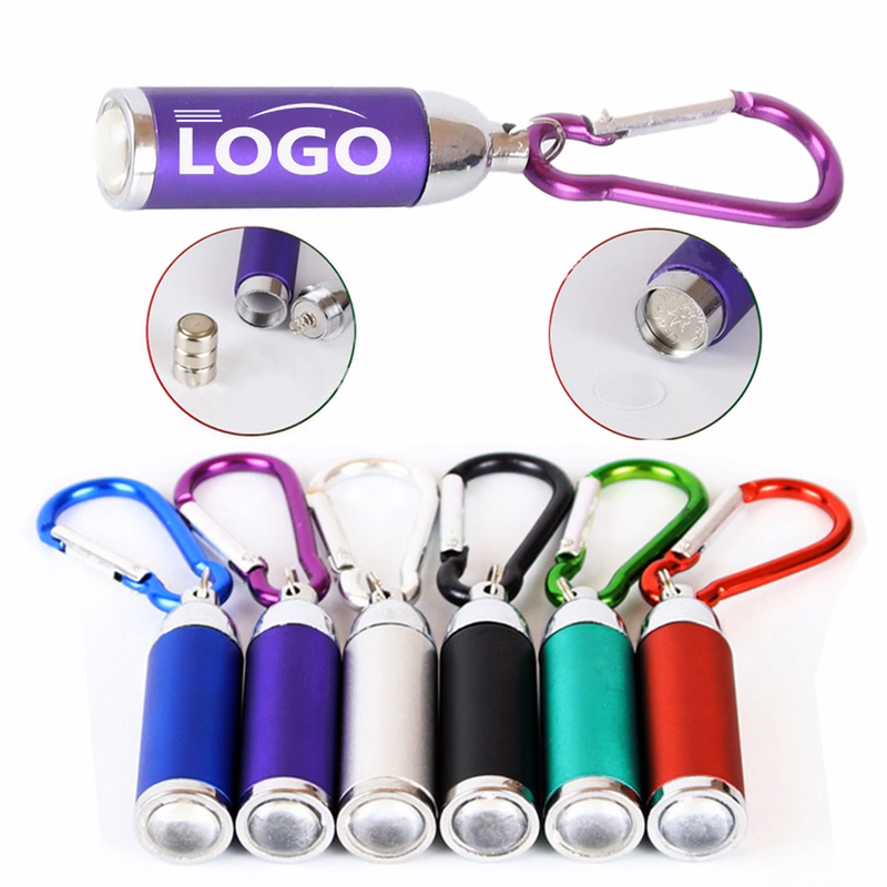 Led Mini Gift Keychain Telescopic Flashlight