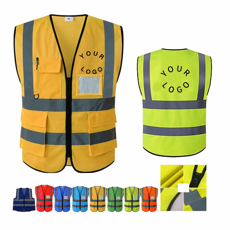 Polyester Reflective Vest for Running or Cycling