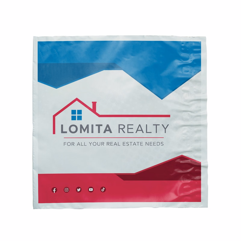 Full Color 2-Sided Return Poly Mailer (14" x 12")