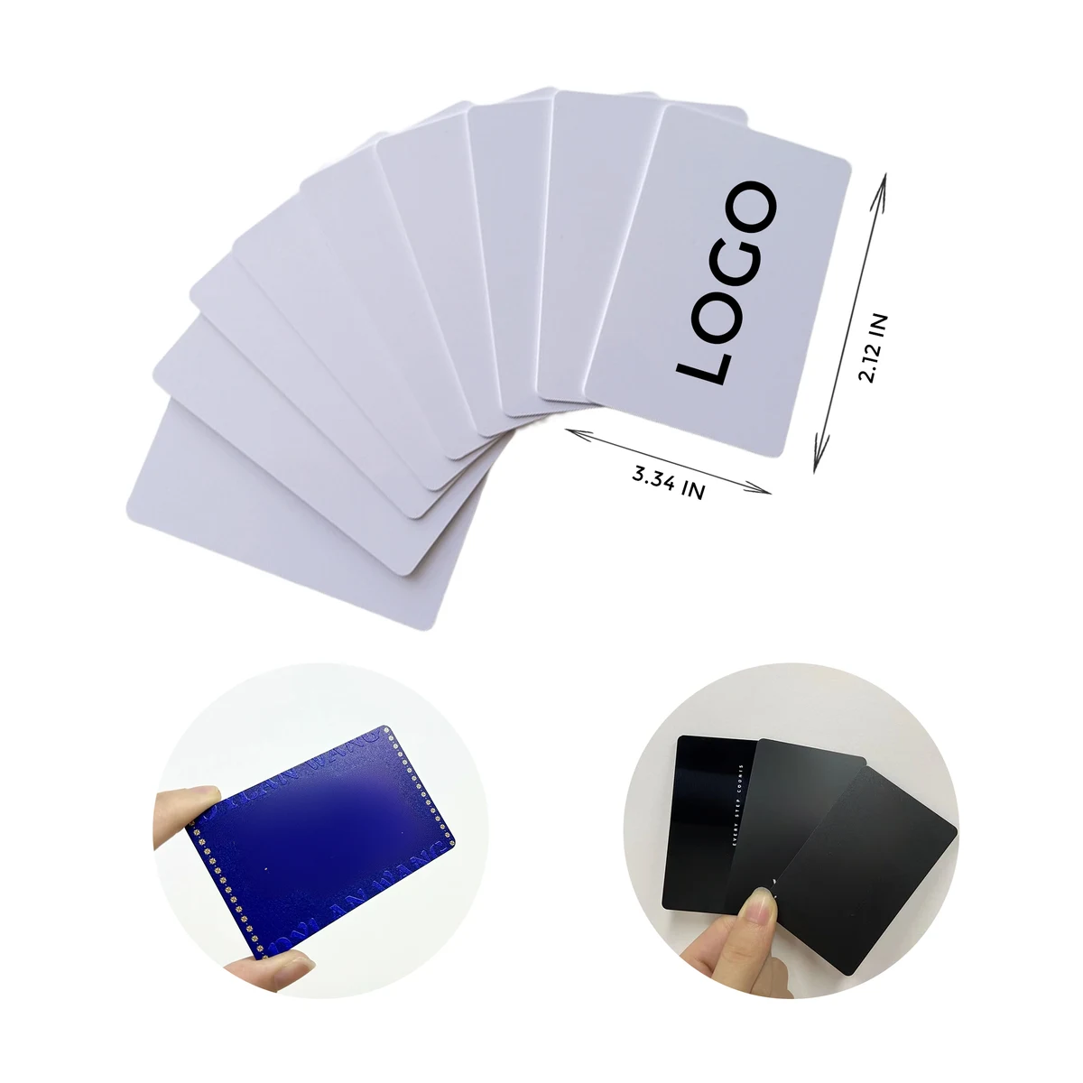 MOQ 50 PCS PVC Plastic Identity Card 1