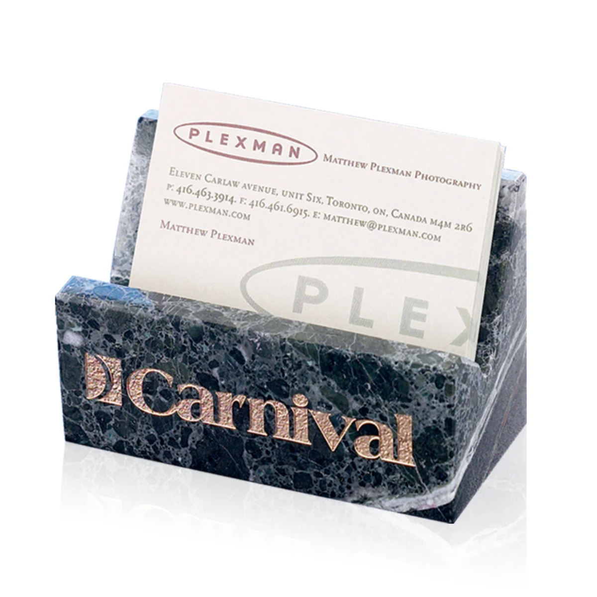 Cardholder - Green Marble 1