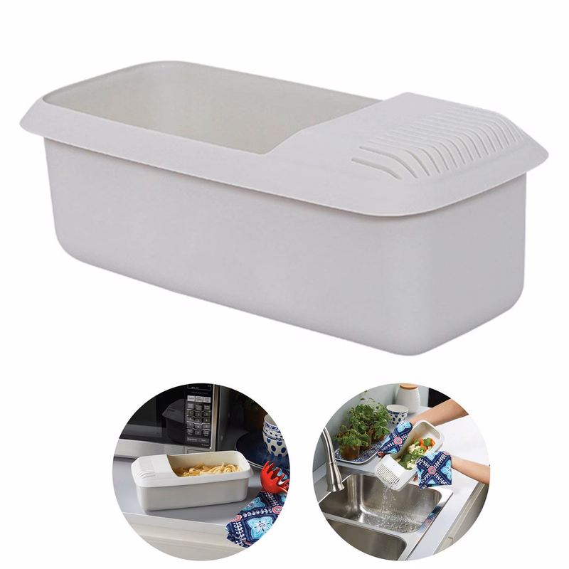 Food Grade Plastic Kitchen Draining Colander Strainer
