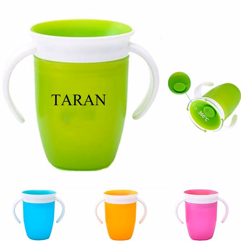 Baby Learns To Drink Training Cup