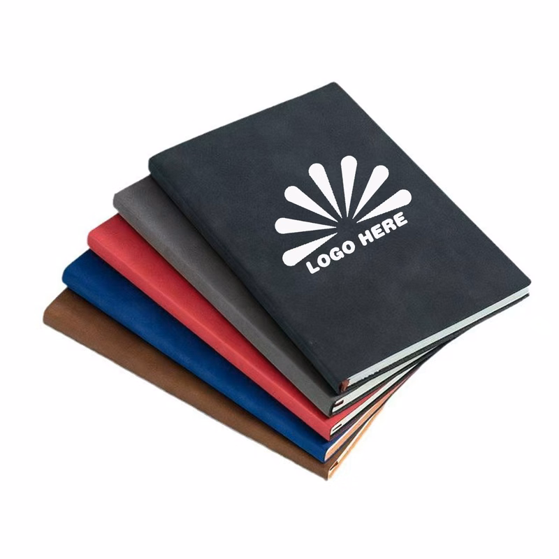 A5 Vintage Sheepskin Notebook With Customizable Logo