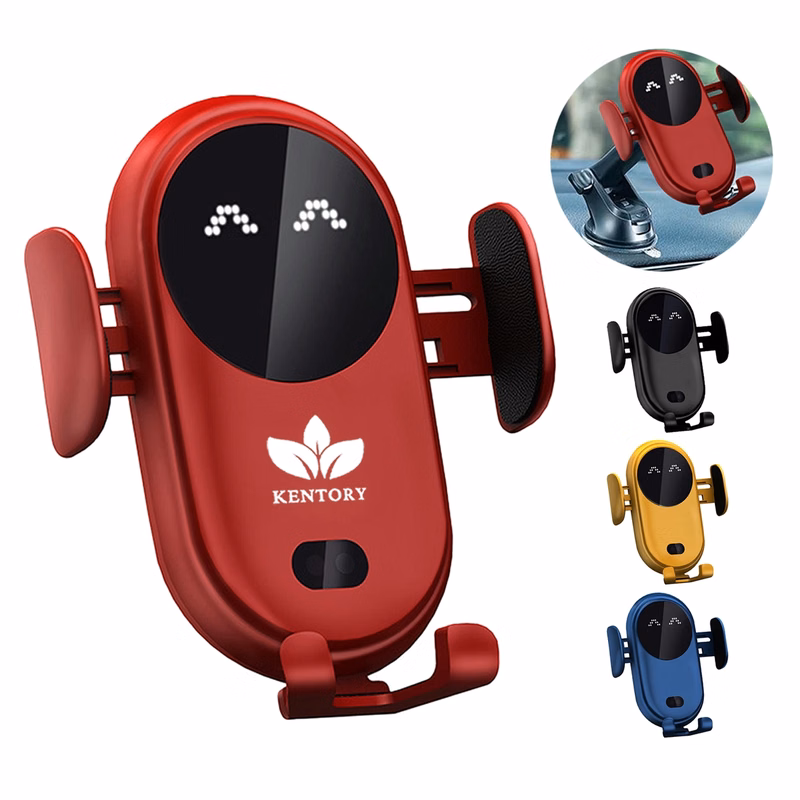 2 In 1 Dual Wireless Charging Stand Phone Holder