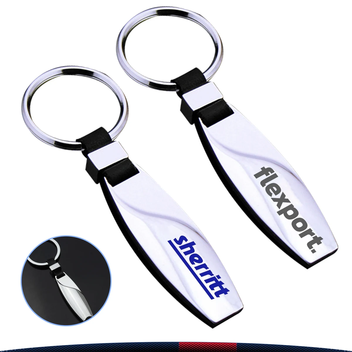 Water Drop Car Keychain 1