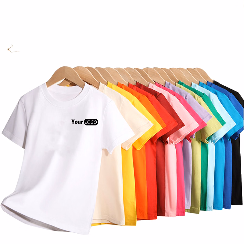 Pure Cotton Children's Short Sleeved T-shirt