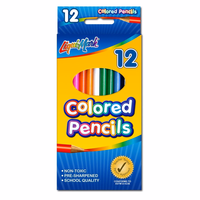 Colored Pencils - 12 Count Pre-sharpened