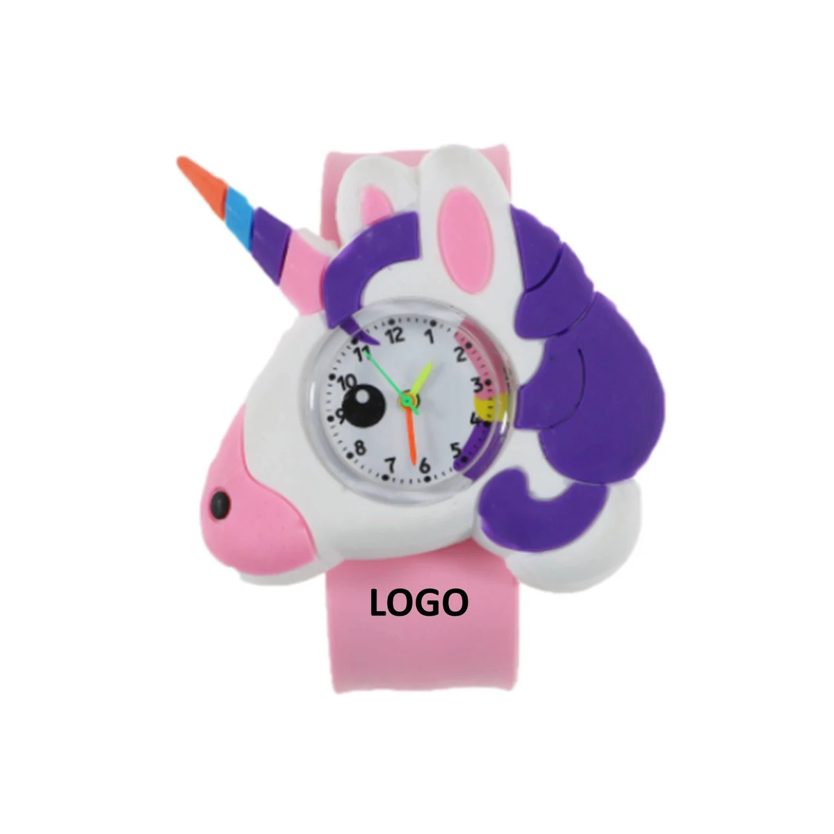Silicone Unicorn Shaped Slap Watch 1