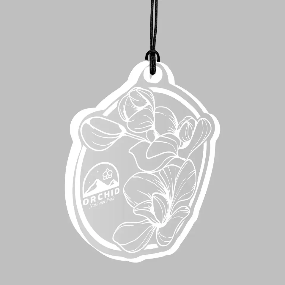 Custom Laser Etched Acrylic Ornaments 1