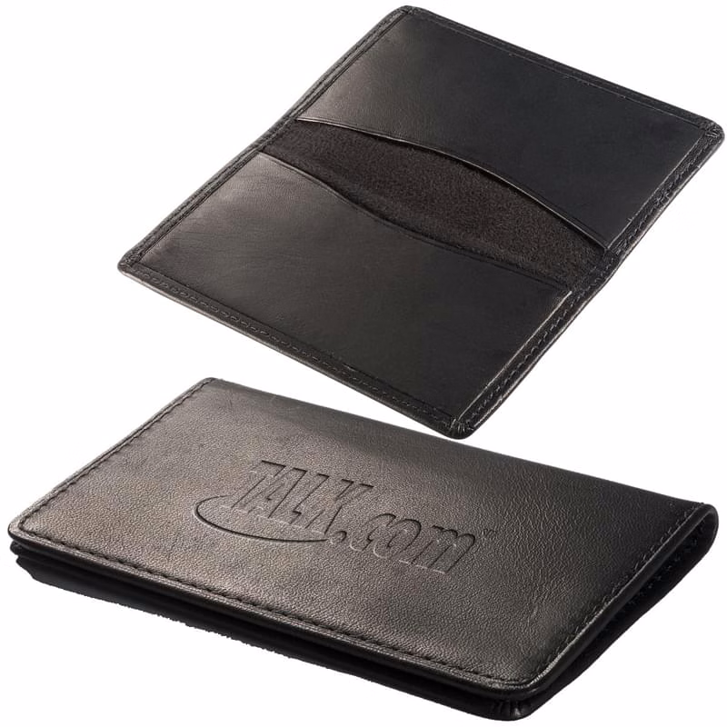 Alpine Card Case (Sueded Full-Grain Leather)