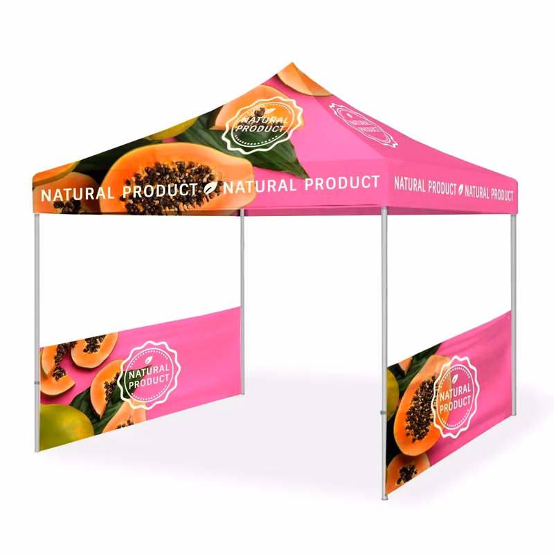 Custom Event Tent Half Wall - Digital Print