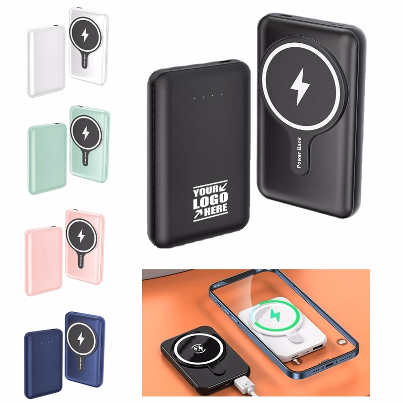 Magnetic Wireless Power Bank 5000 Mah