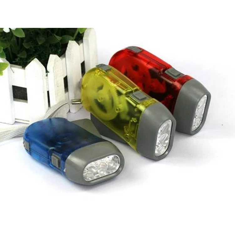 New Fashion Handle Push Promotional LED Flashlight 1
