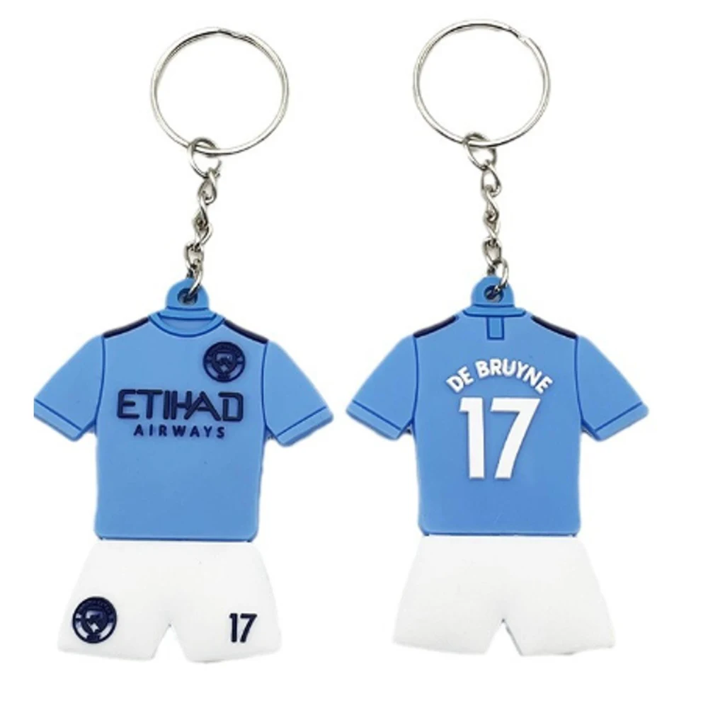 PVC Football Jersey Keychain 1