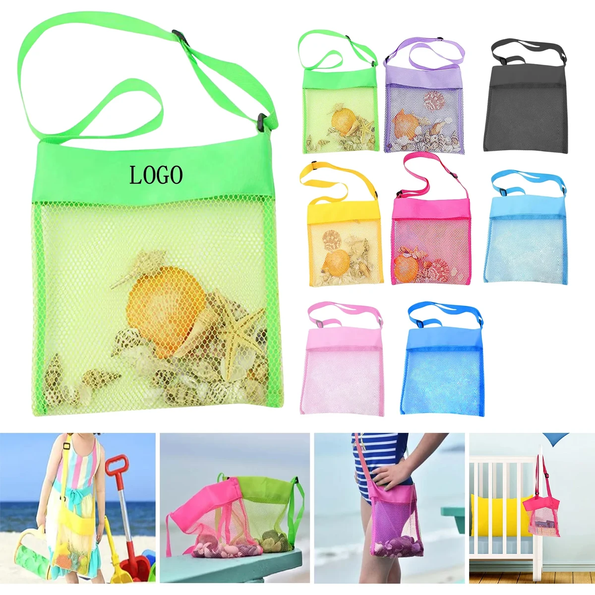 Kids Beach Shell Bag 1