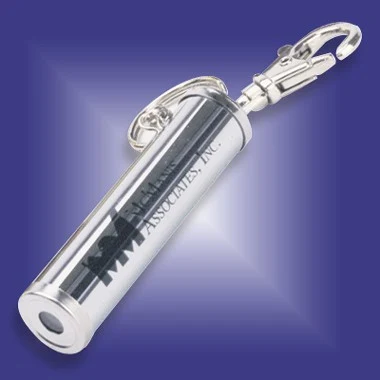 Chrome Plated Kaleidoscope Key Ring 1