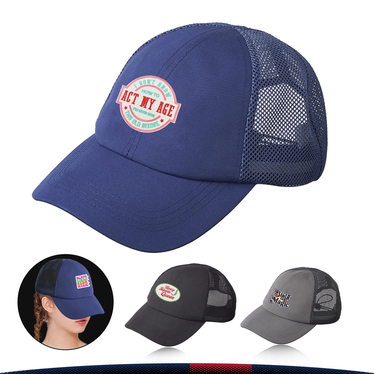 Skapha Mesh Performance Running Cap 1