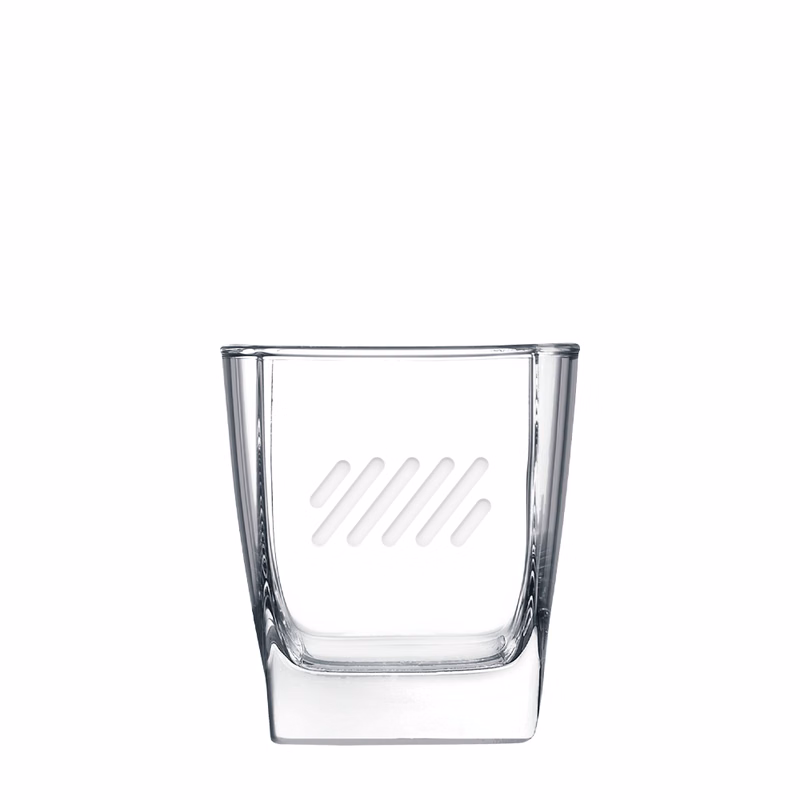 Polar Camel 10 1/2 oz Square on the Rocks Glass