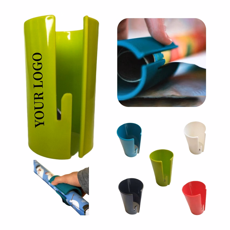 Roll Wrapping Paper Cutter Dispenser