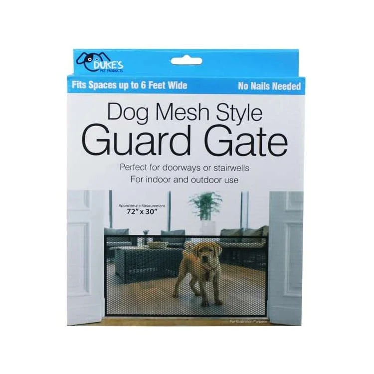 Dog Mesh Style Guard Gate 1
