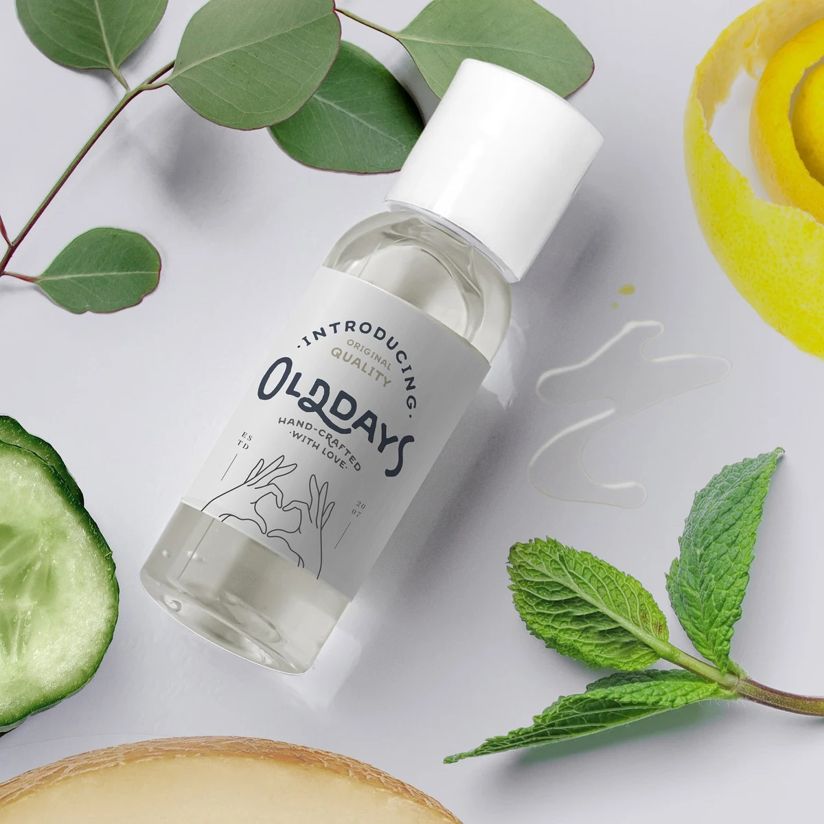 Alcohol Hand Sanitizer: 1 oz 1