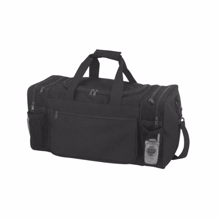20" Sports Duffel Bags - Black